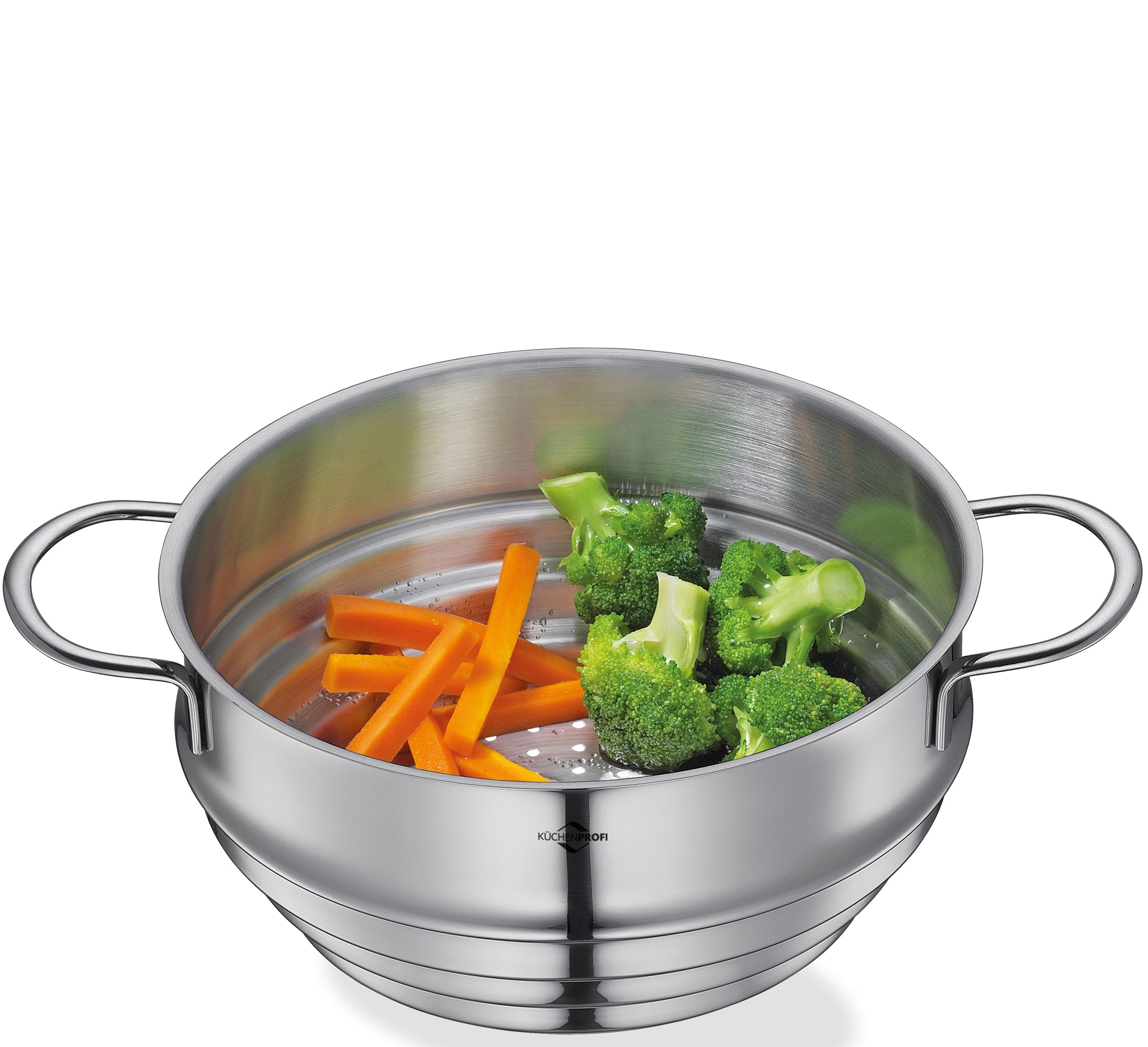 Insertie pentru gatit la abur, inox, 21 cm - KUCHENPROFI