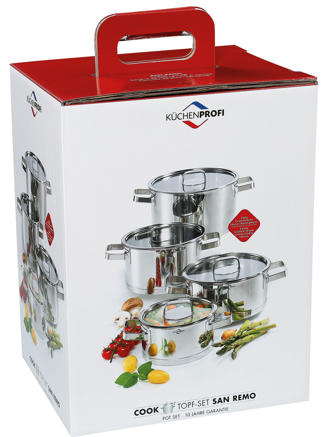 Set de 4 oale, inox, colectia San Remo Cook - KUCHENPROFI - Image 1