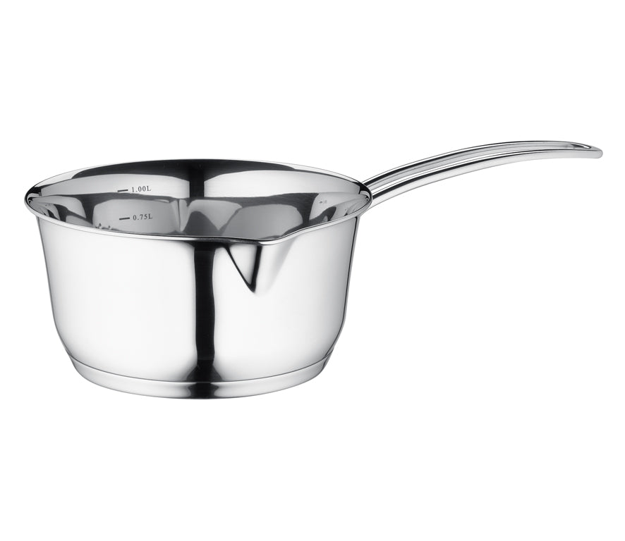 Cratita pentru sosuri, inox, 16 cm, 1 litru - KUCHENPROFI