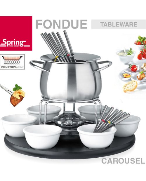 Set fondue, pentru 6 persoane, Carousel - SPRING