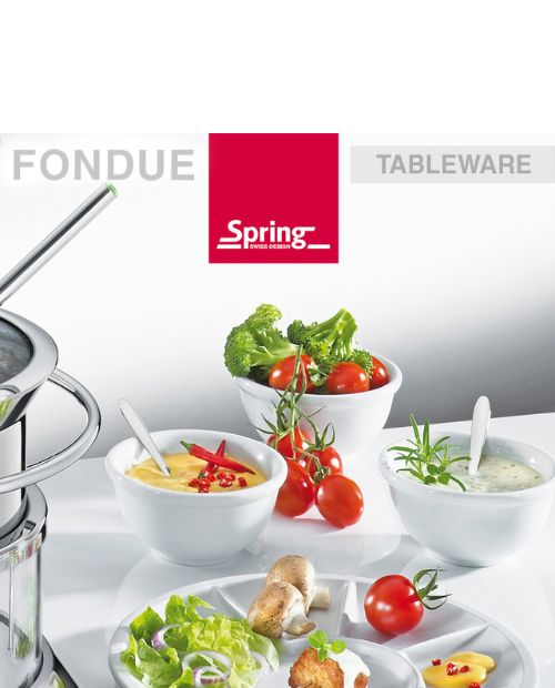 Set fondue, pentru 6 persoane, Carousel Spring - KUCHENPROFI - Image 2