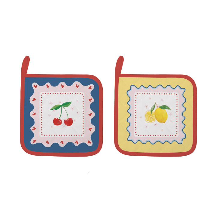 Set manusa de bucatarie si 2 potholdere, Fruit Mania - COOKSHOP SPECIALS