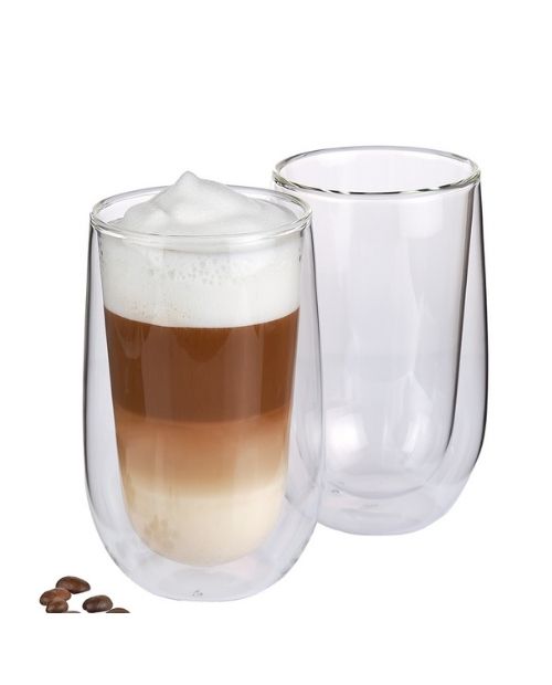 Set 2 pahare pentru Latte Macchiato, 350 ml, Verona - CILIO