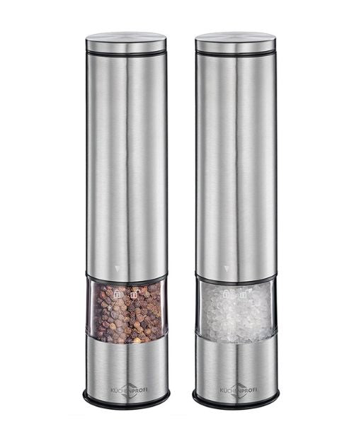 Set 2 rasnite electrice pentru sare si piper, Boston - KUCHENPROFI
