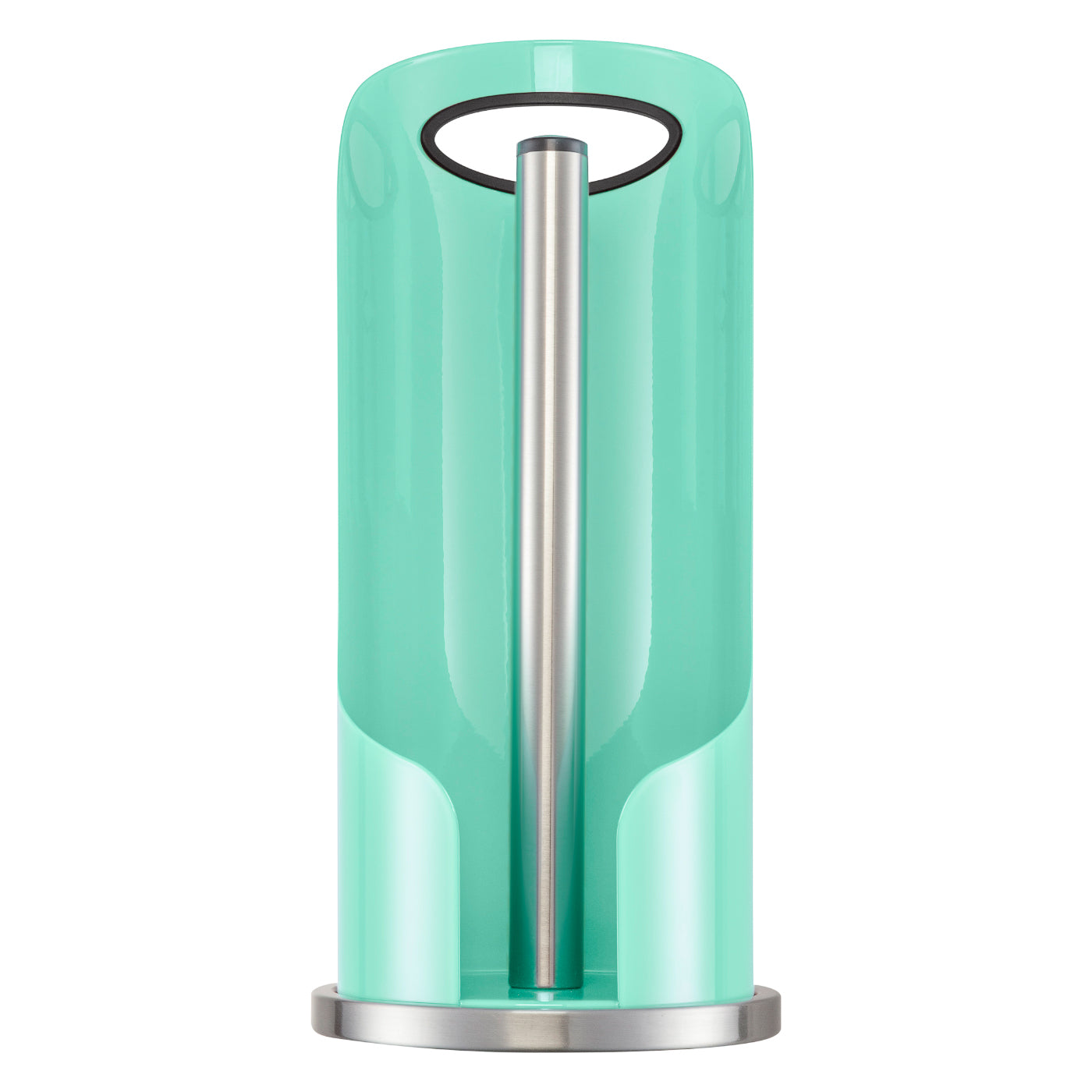 Suport vertical pentru rola de hartie, verde menta - SIMONA'S COOKSHOP