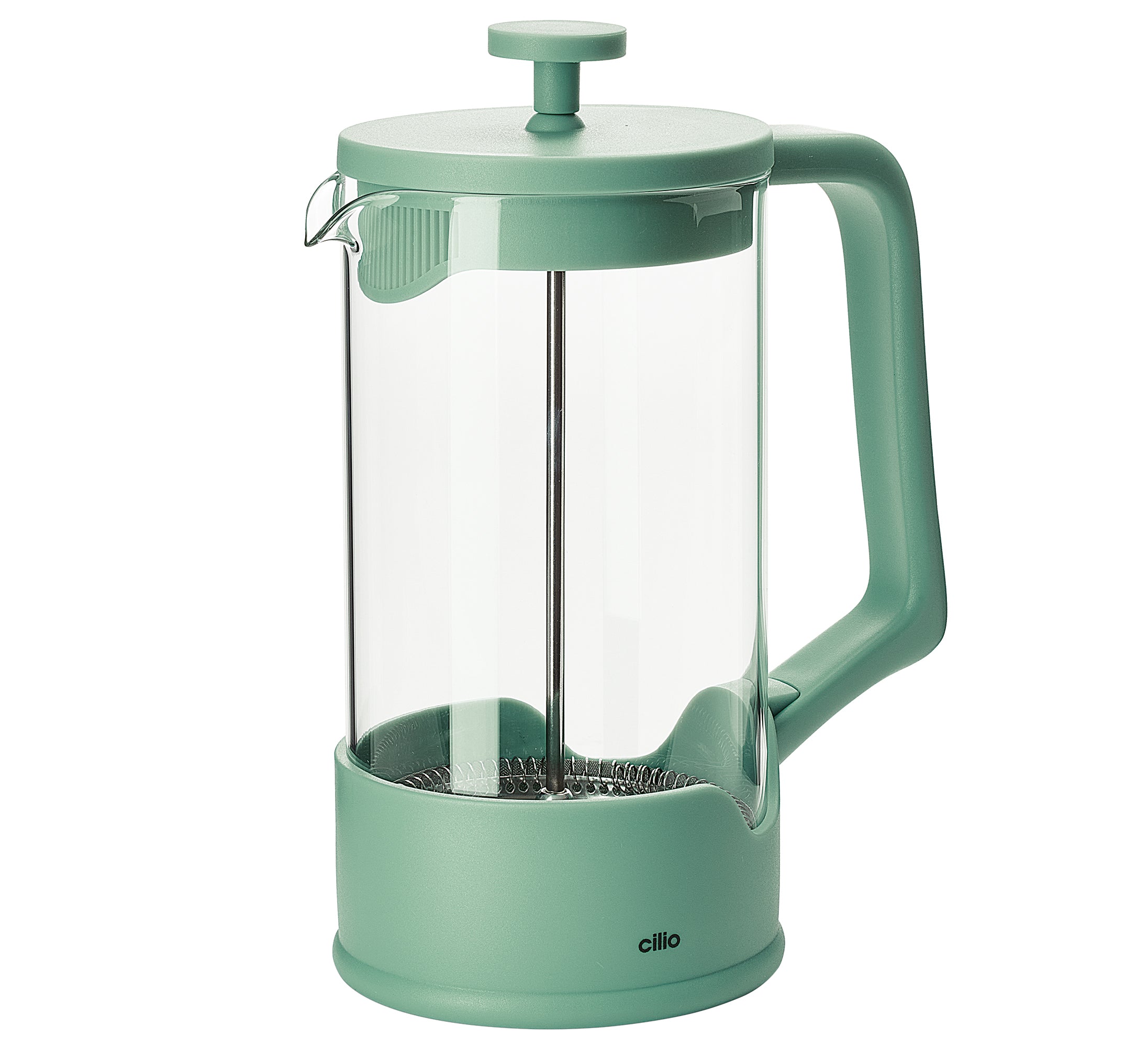Cafetiera frantuzeasca, pentru 8 cesti, 1000 ml, verde, model Lucia - CILIO