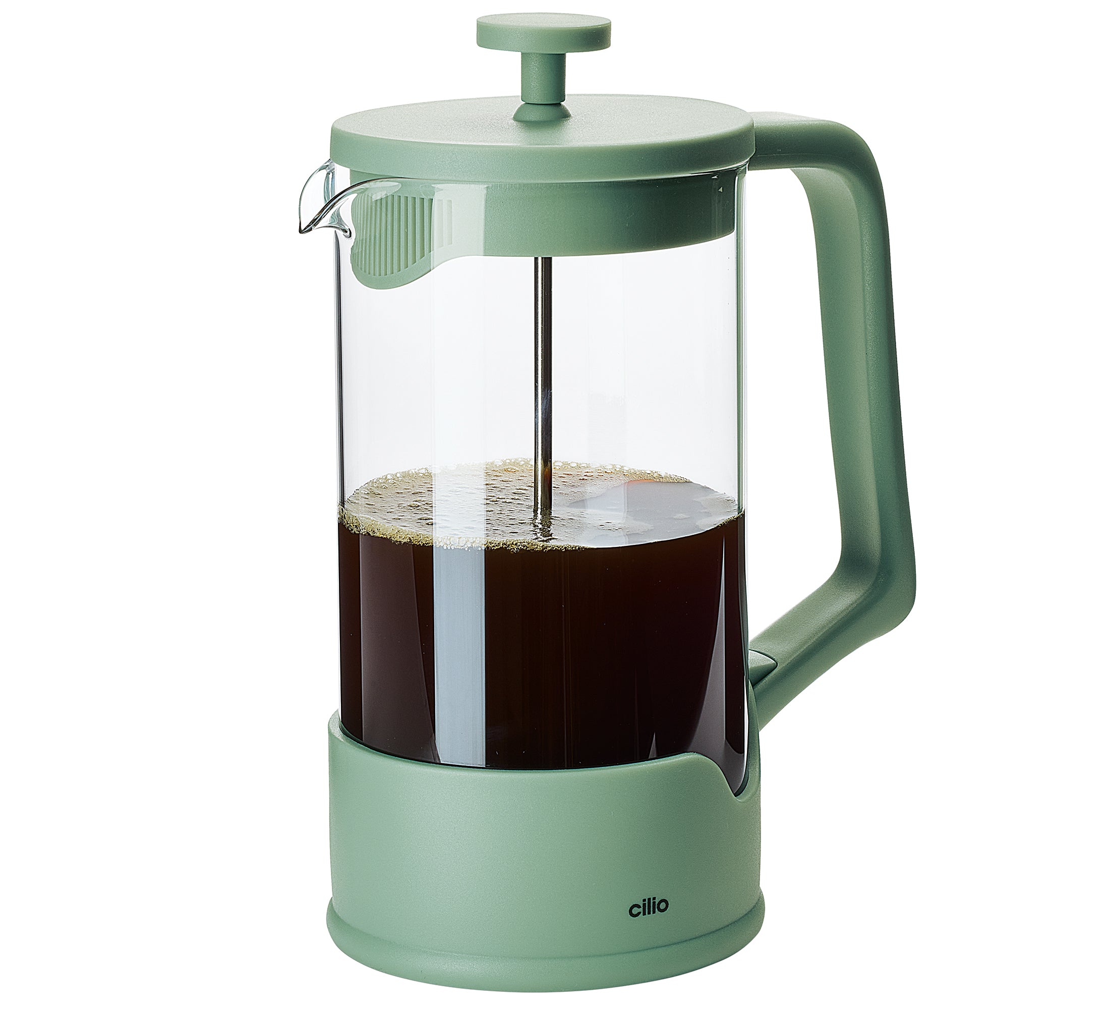 Cafetiera frantuzeasca, pentru 8 cesti, 1000 ml, verde, model Lucia - CILIO