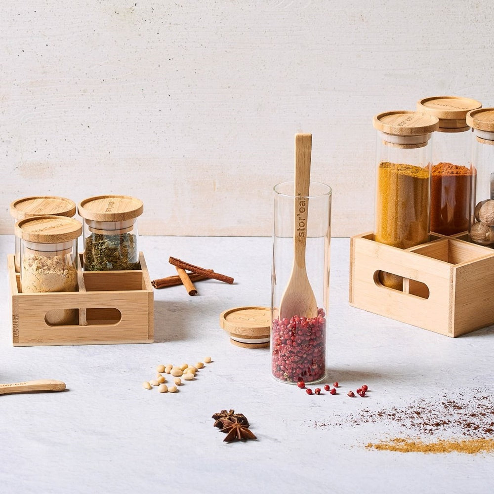 Set de 4 recipiente pentru condimente Stor'eat, 90 ml - MASTRAD - Image 2