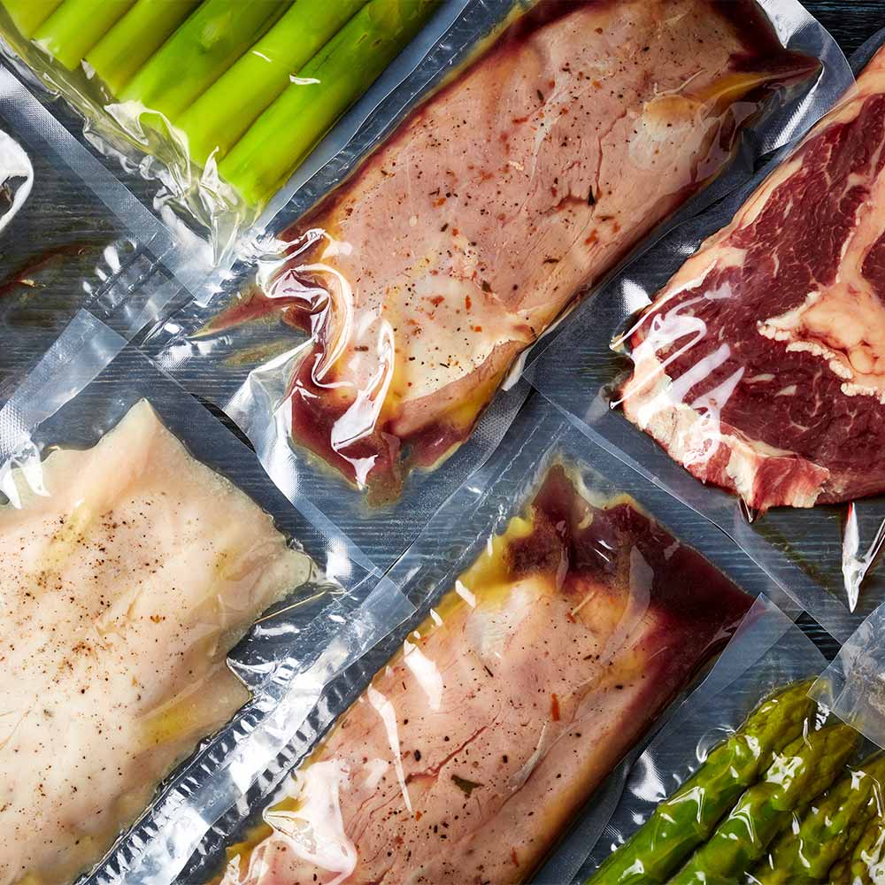 Pungi pentru vidarea alimentelor, set 50 buc, 25 x 40 cm  - GASTROBACK - Image 5