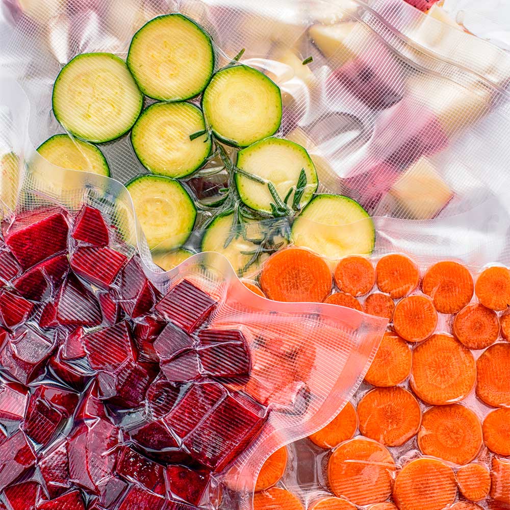 Pungi pentru vidarea alimentelor, set 50 buc, 25 x 40 cm  - GASTROBACK - Image 4