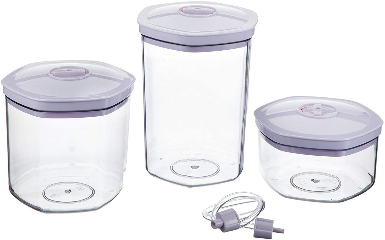 Set cutii rotunde pentru depozitare cu vid, 3 buc - GASTROBACK - Image 5