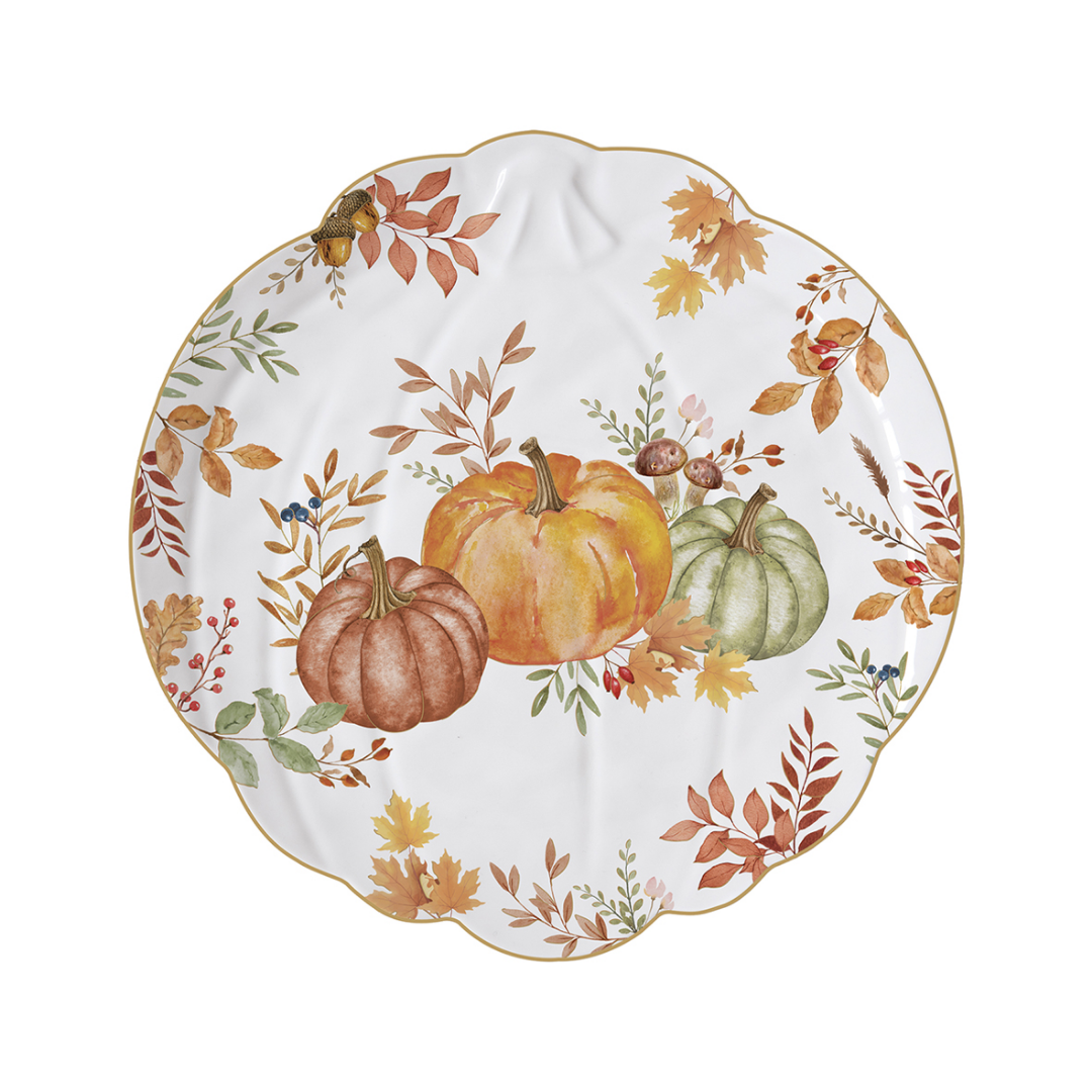 Platou din portelan, 27 cm, Harvest - COOKSHOP Specials