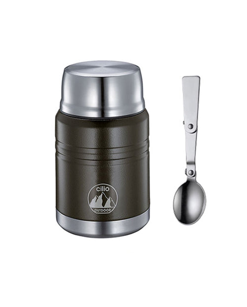 Recipient termoizolant pentru mancare, inox, 500 ml, model Monte - CILIO