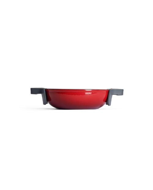 Cratita din fonta cu capac din sticla, 0.8 litri, rosu, Iron - Woll - Image 4