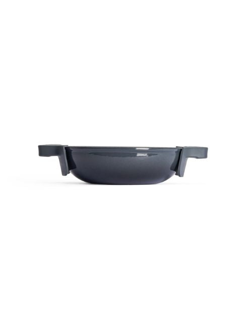 Cratita din fonta cu capac transparent, 0.8 litri, gri, Iron - Woll - Image 5