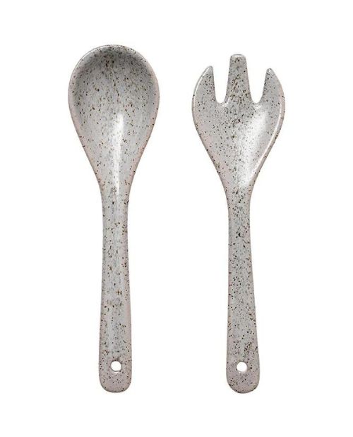 Set 2 piese pentru servirea salatei, portelan, Artisan - SIMONA'S COOKSHOP