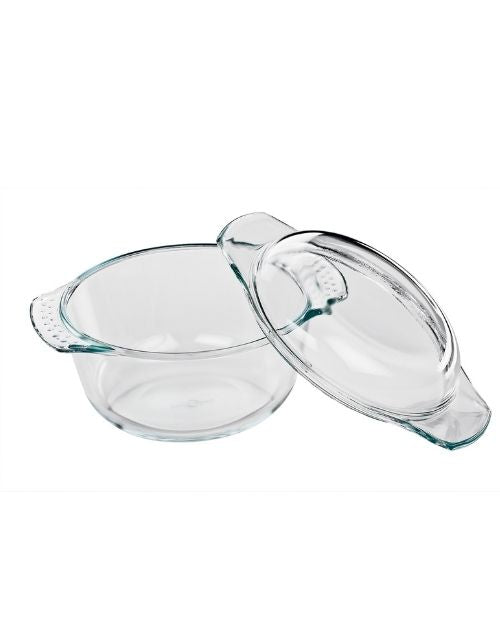 Vas rotund cu capac, sticla, 18 cm, Alsace - KUCHENPROFI - Image 1