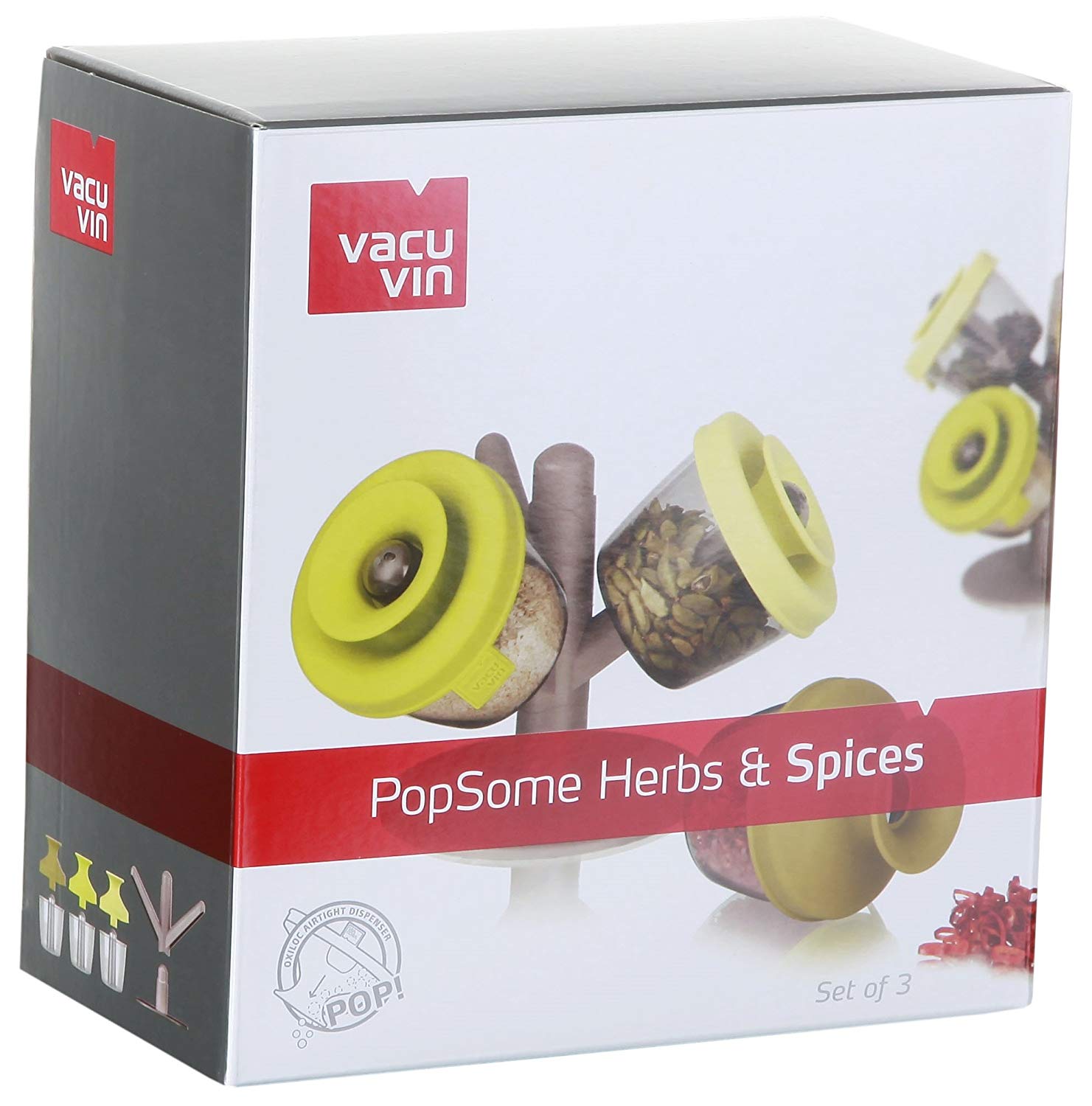 Set 3 recipiente pentru condimente - TOMORROW'S KITCHEN - Image 2