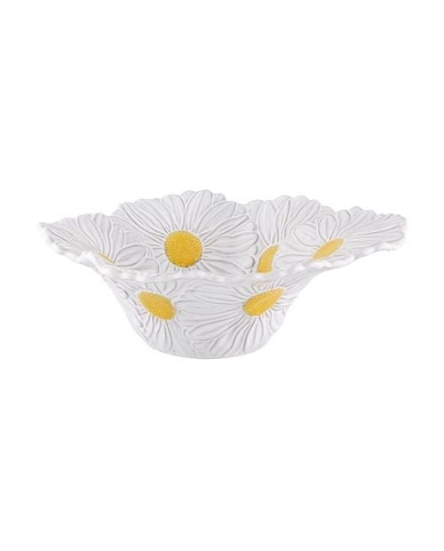 Bol pentru salata, ceramica, 27 cm, Daisy Maria Flor - Bordallo Pinheiro