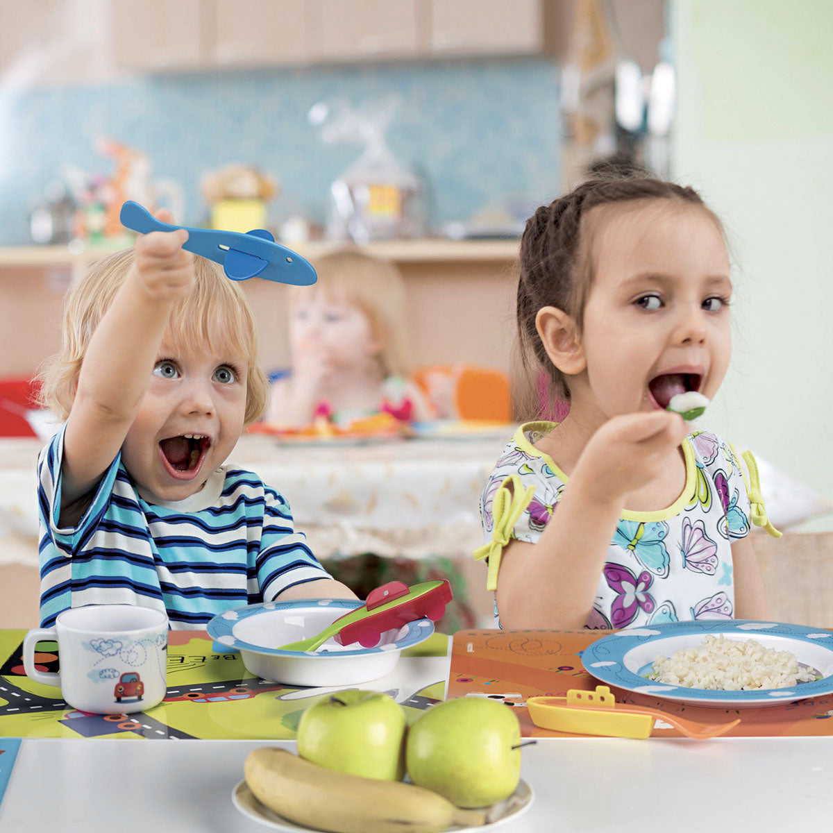 Set pentru copii, 6 ustensile, colectia Bimbi - GUZZINI - Image 8