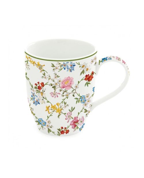 Cana din portelan, 350 ml, Garden Dreams - SIMONA'S COOKSHOP