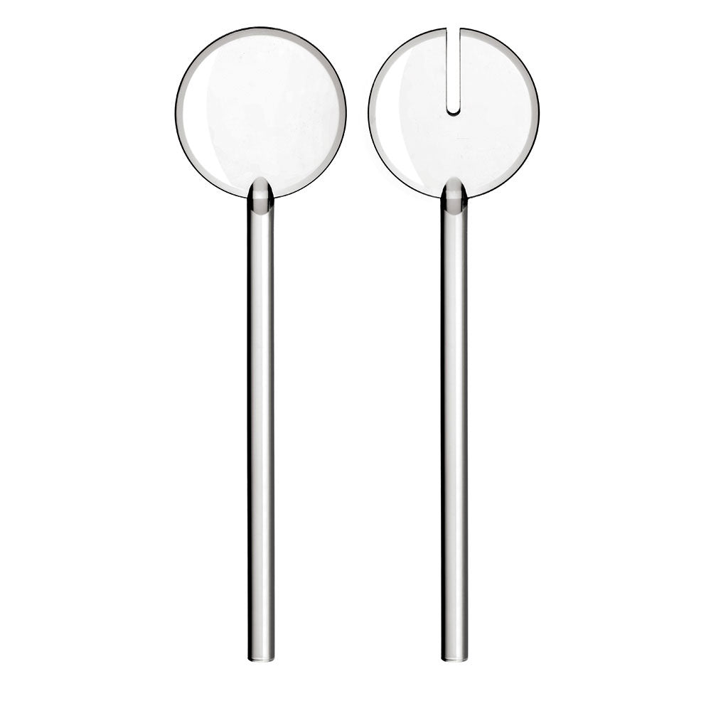 Set de tacamuri pentru salata, transparent, colectia Tiffany - GUZZINI
