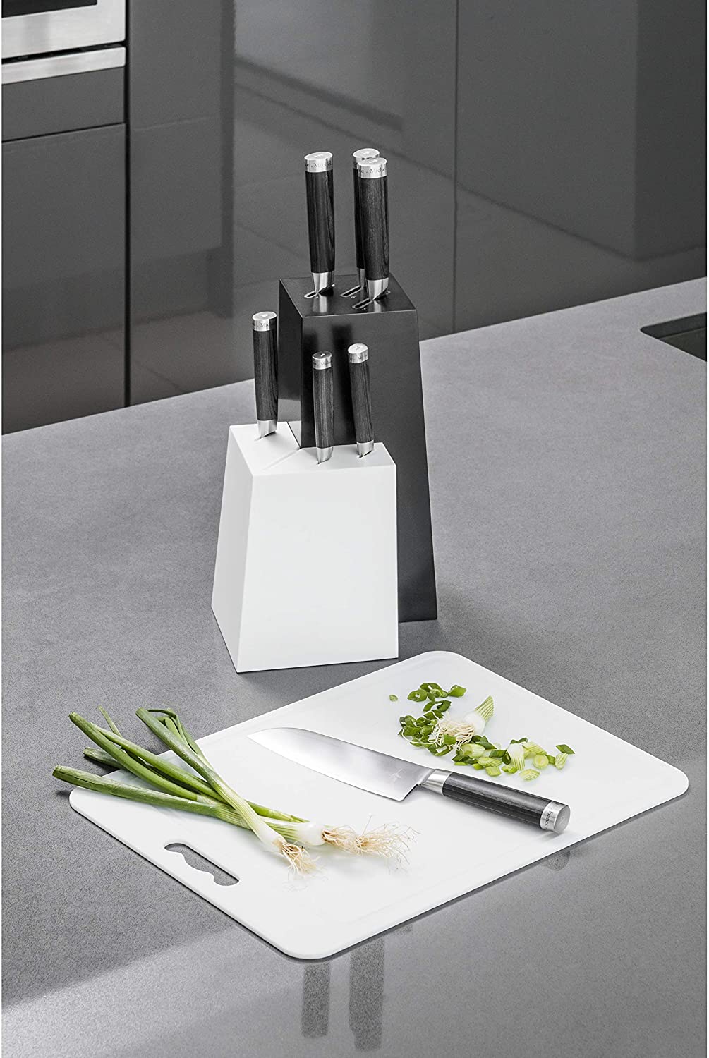 KAI Bloc dublu pentru cutite, forma L, Michel Bras - Image 2