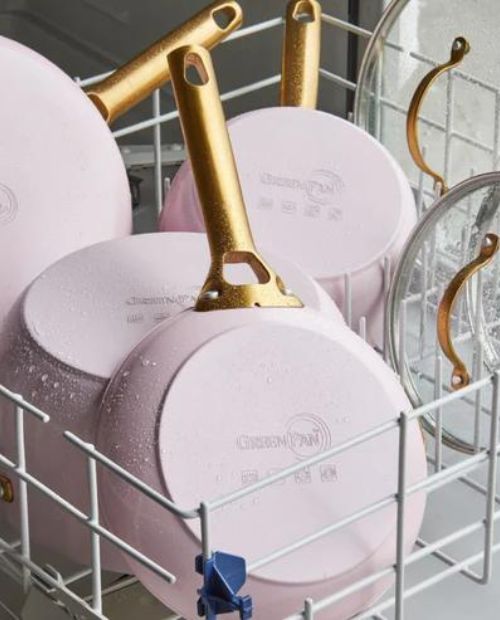 Set 10 piese pentru gatit, pink, Padova - GREENPAN - Image 5