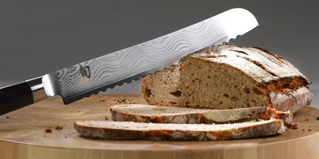 KAI Cutit de paine, Shun Classic, 23 cm - Image 2