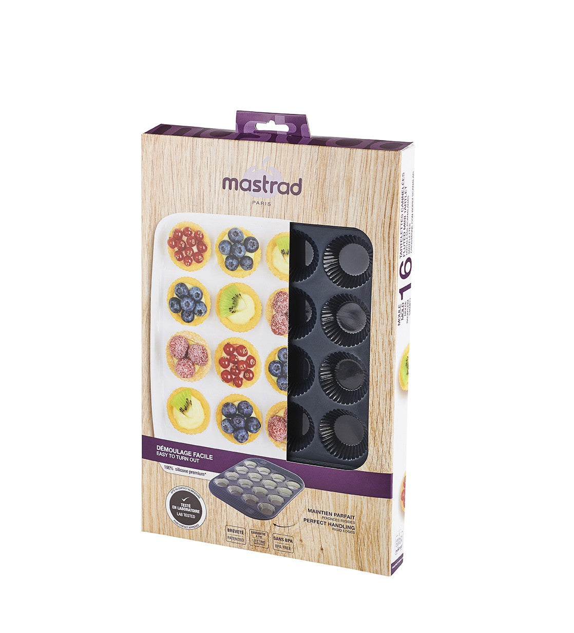 Tava pentru 16 mini-tarte, silicon - MASTRAD - Image 4