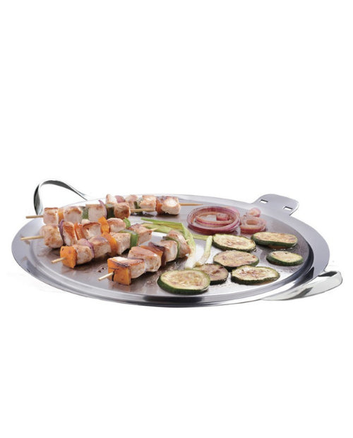 Plita Combo O'Plancha cu capac cu termometru, inox, inductie, 32 cm - MASTRAD - Image 5