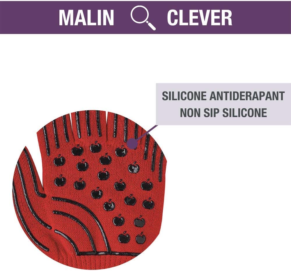 Manusa pentru gratar, aramid si silicon, rosie - MASTRAD - Image 2