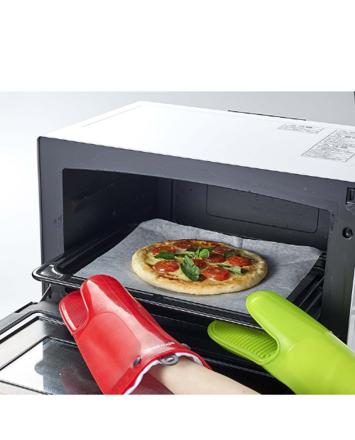 Manusa de bucatarie, silicon/bumbac verde - MASTRAD - Image 1