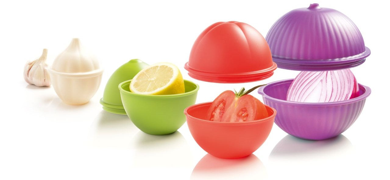 Set de 4 recipiente pentru pastrarea fructelor si legumelor - MASTRAD - Image 1