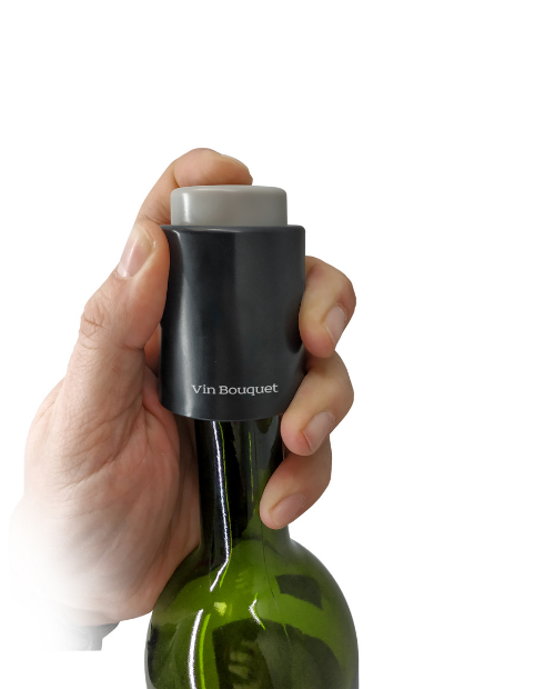 Set Royal: tirbuson, capac, antipicurator si punga de racire - VIN BOUQUET - Image 1