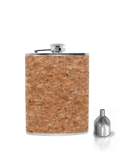 Sticla de buzunar pentru tarie, 240 ml, pluta - VIN BOUQUET