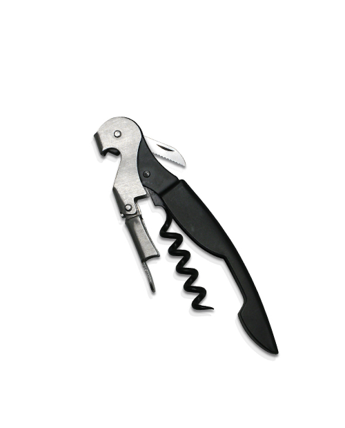 Tirbusonul ospatarului, inox, model negru - VIN BOUQUET