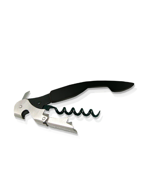 Tirbusonul ospatarului, inox, model negru - VIN BOUQUET - Image 2