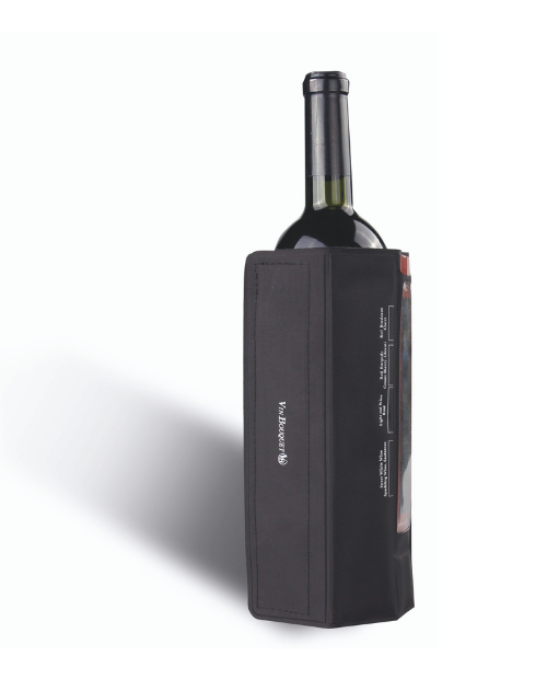 Husa pentru racirea sticlelor de vin, cu termometru si velcro - VIN BOUQUET - Image 1