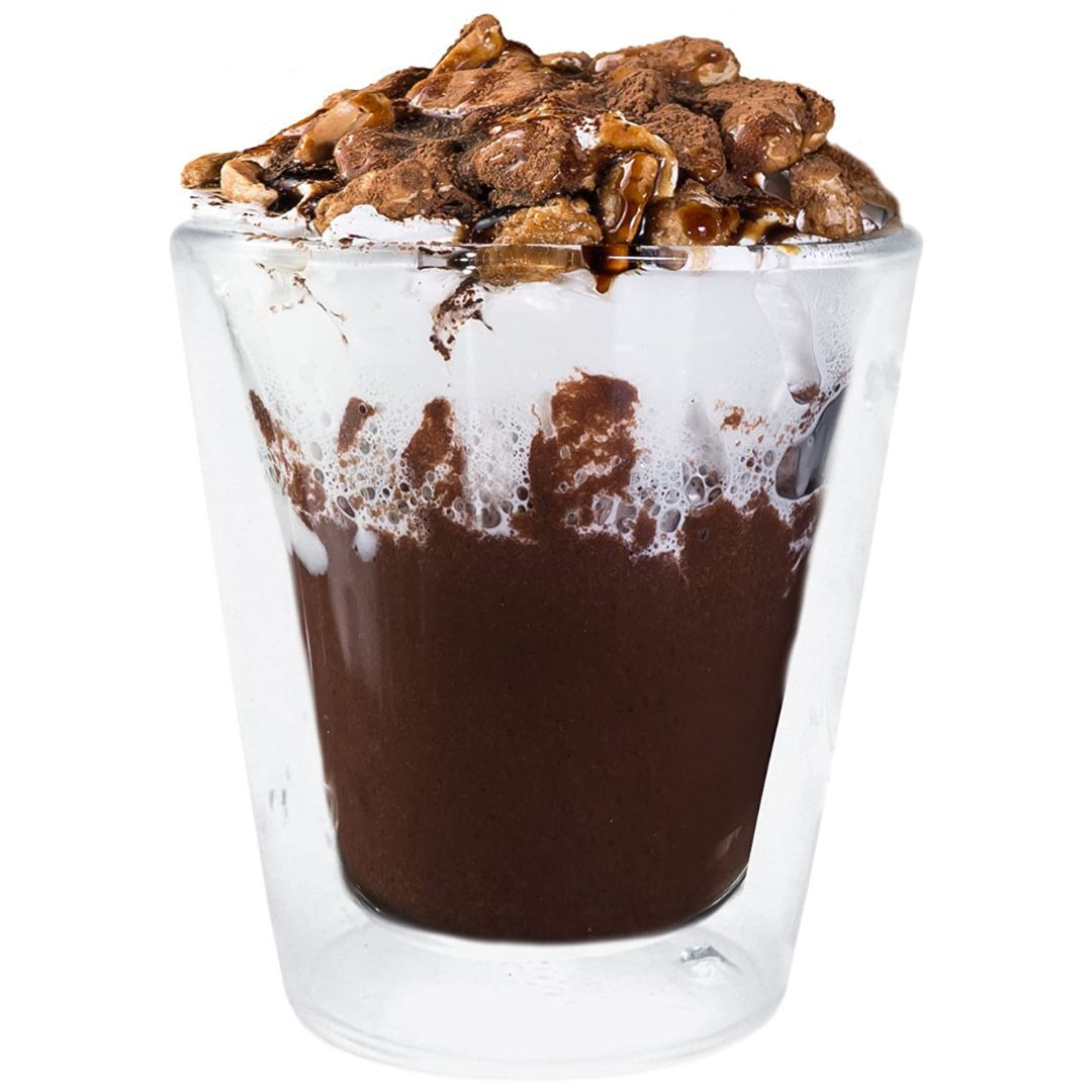 Set 2 pahare cu perete dublu, 100ml, colectia Nerthus - VIN BOUQUET - Image 1