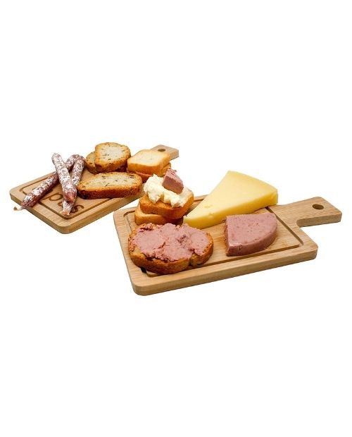 Tava din bambus pentru aperitive - NERTHUS - Image 1