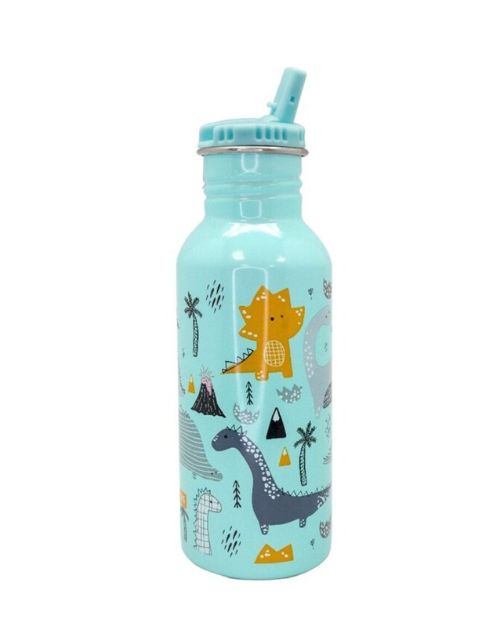 Sticla pentru copii, aluminiu, 500 ml, Dinosaurs - VIN BOUQUET
