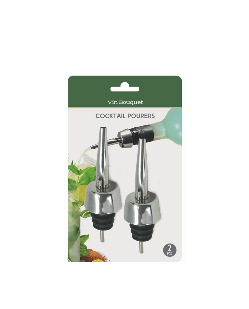 Set de 2 picuratoare pentru cocktailuri, inox - VIN BOUQUET - Image 3
