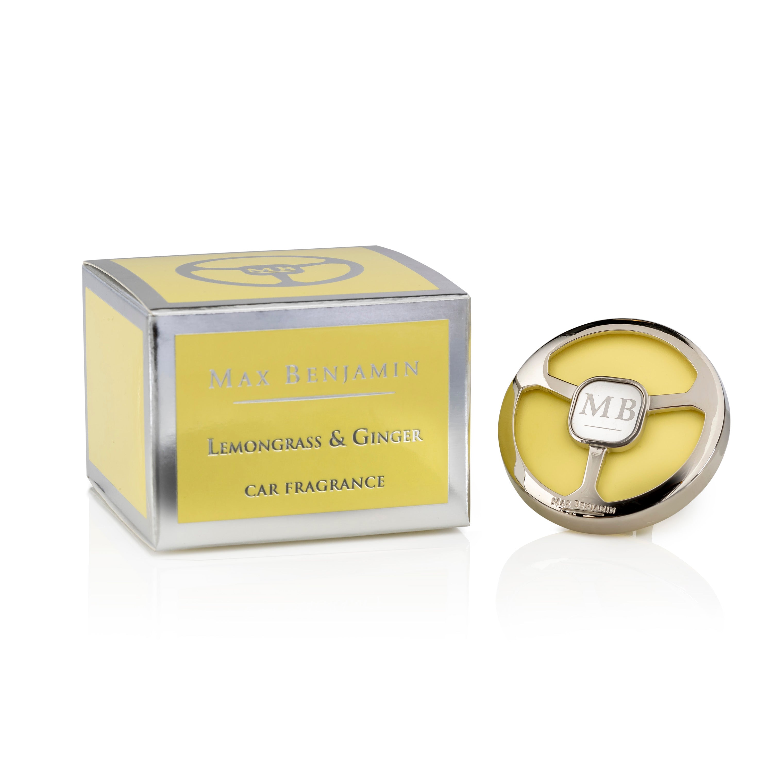 Aromatizator pentru masina, Lemongrass Ginger, Car Fragrance - MAX BENJAMIN