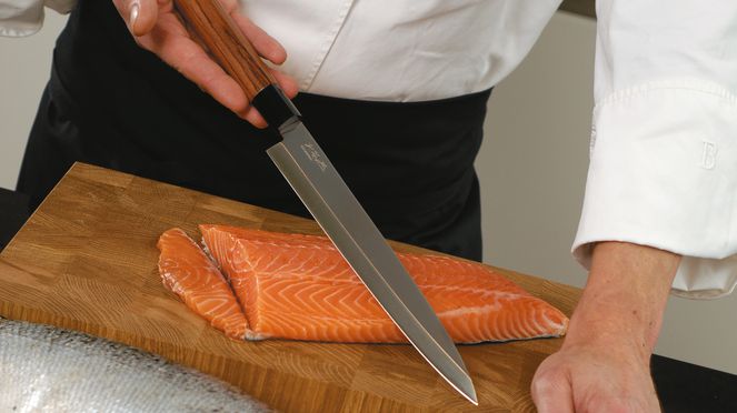 KAI Cutit Yanagiba, Seki Magoroku Redwood, 24 cm - Image 2