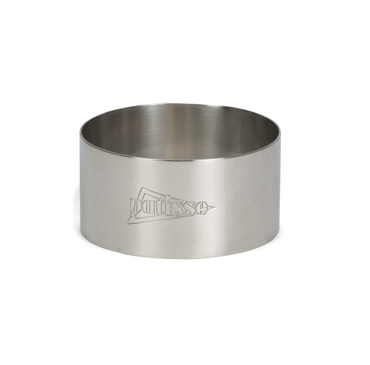 Inel rotund pentru ornat, 9 cm, inox - PATISSE