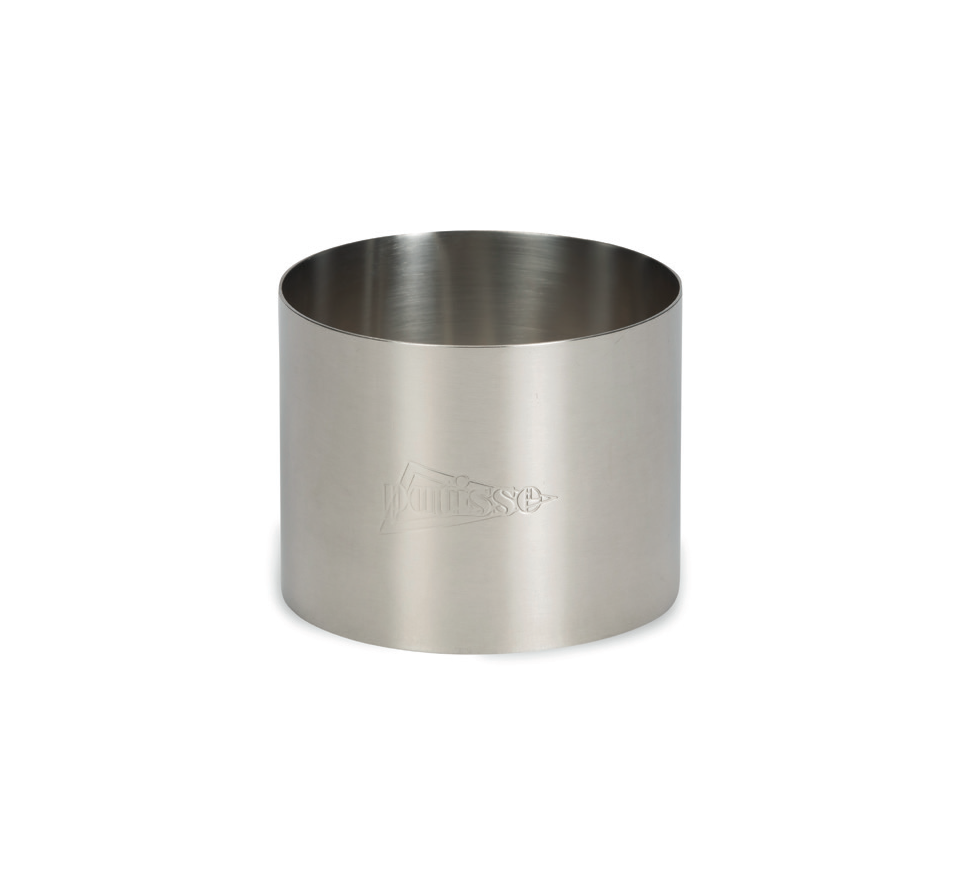 Inel rotund pentru ornat, 7 cm, inox - PATISSE