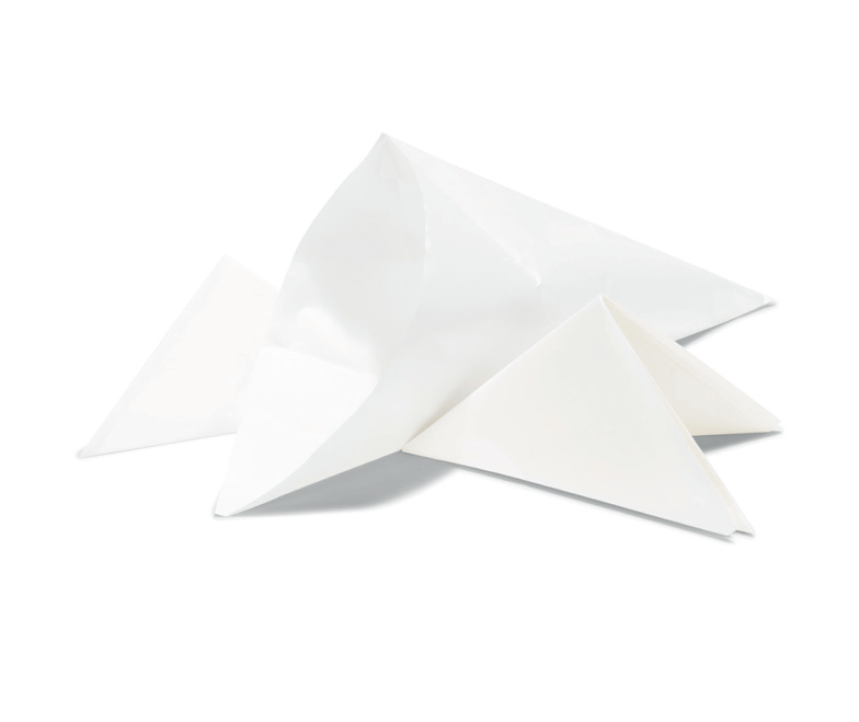 Set 5 pungi de unica folosinta pentru decorare, plastic, 40 cm - PATISSE