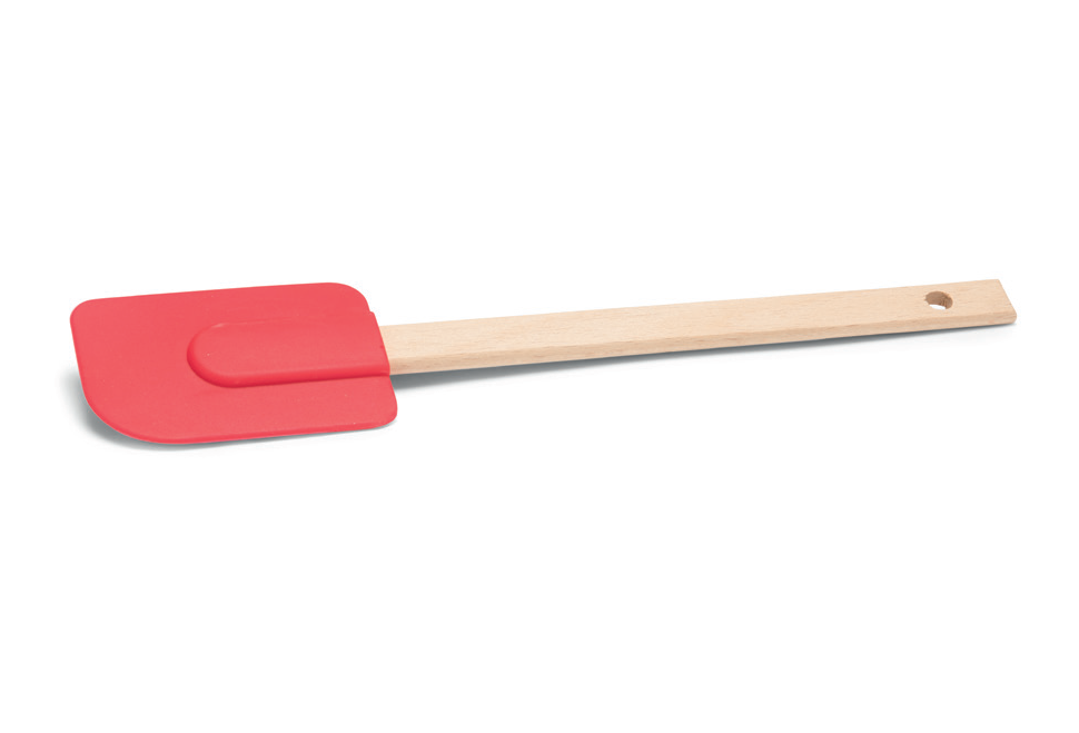 Spatula cu varf din silicon, rosu, 27 cm - PATISSE