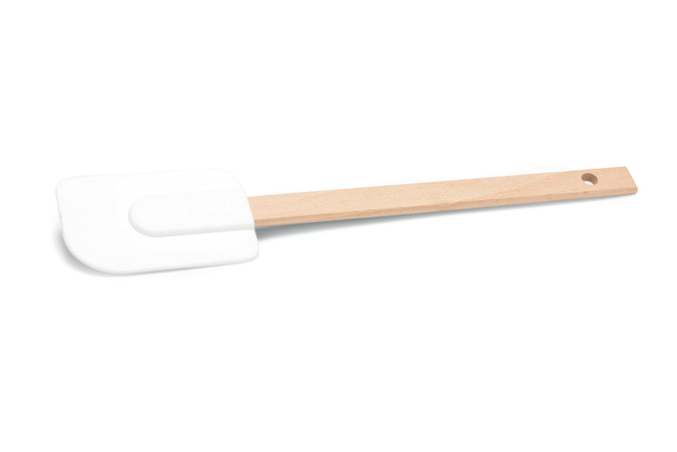 Spatula cu varf din silicon, alb, 27 cm - PATISSE